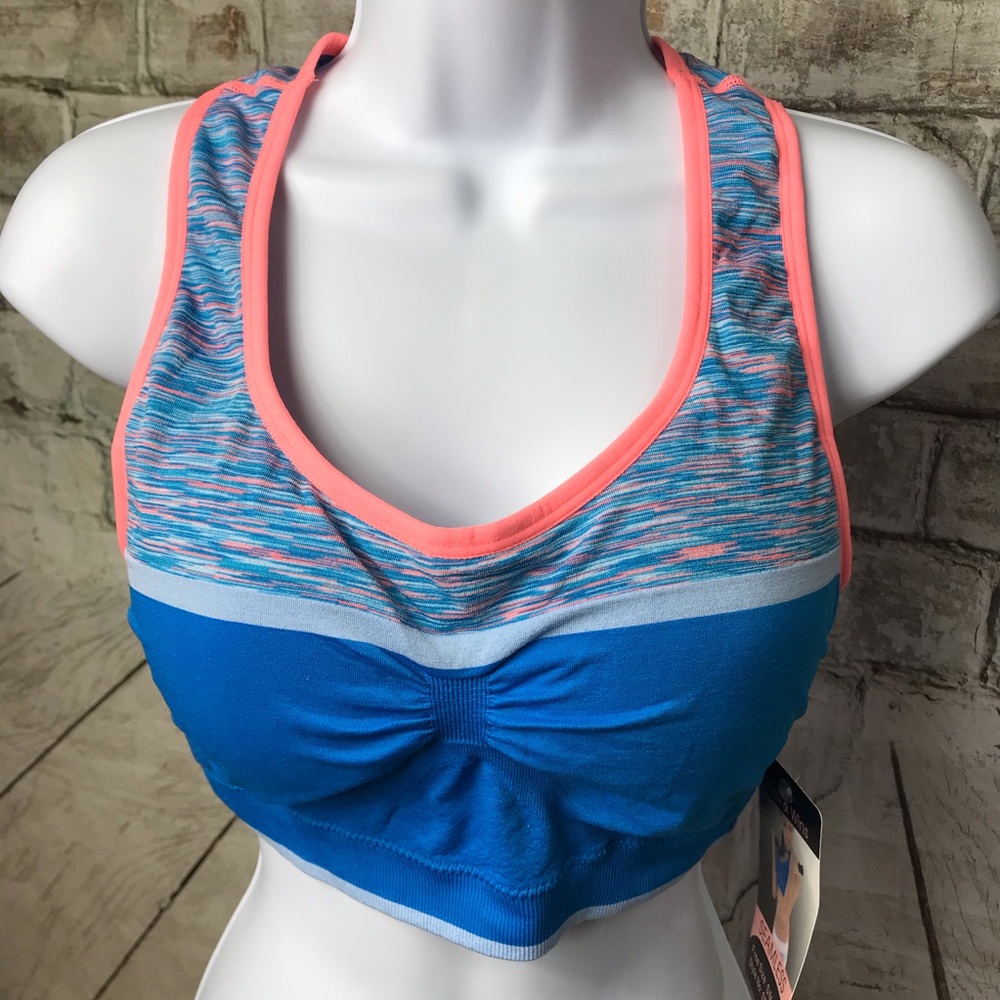 NEW Kali & Wins Sports Bra Pullon Sz M/L Seamless